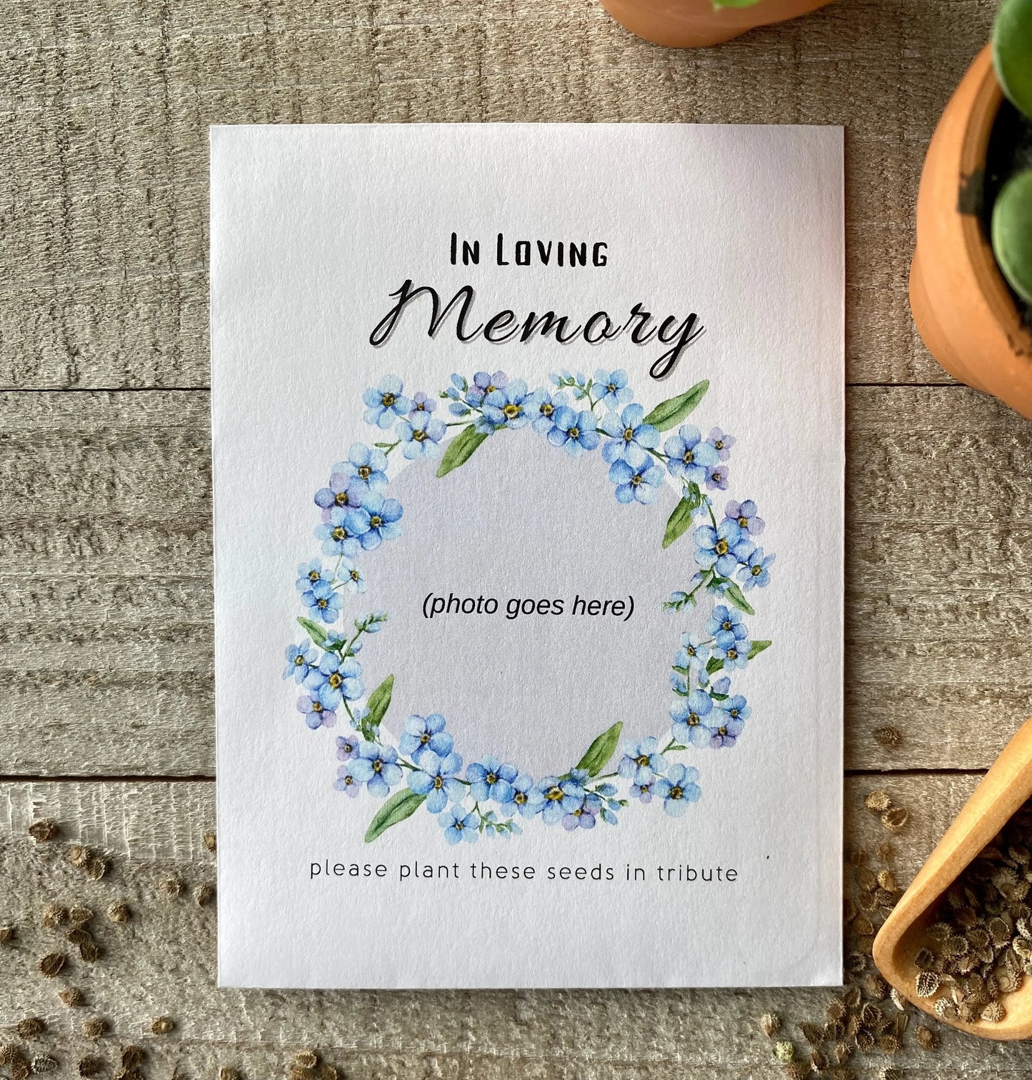 Forget-me-Not Wreath